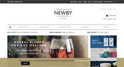 Desktop Screenshot of newbyteas.co.uk